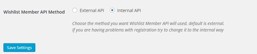 Wishlist Member Internal API